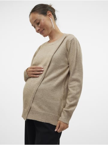 mama licious Gestricktes Oberteil in Natural Melange