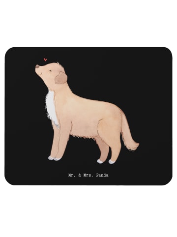 Mr. & Mrs. Panda Mousepad Nova Scotia Duck Lebensretter ohne Spruch in Schwarz