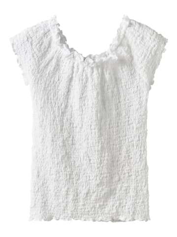 name it Schulterfreies T-Shirt Nkfhalisse in bright white