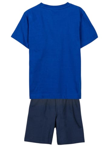 Marvel 2tlg. Outfit T-Shirt & Shorts Marvel Avengers in Blau