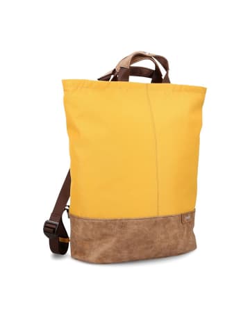 Zwei Olli Daypack 38 cm Laptopfach yellow