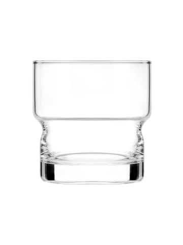 Libbey Rocks "Newton" 12er-Set, in transparent,  Ø 8cm, 296 ml. H 8,5 cm, Glas