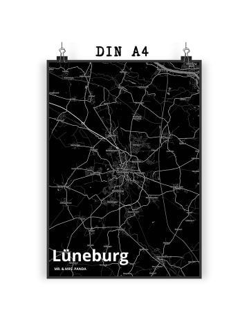 Mr. & Mrs. Panda Wandbild Lüneburg mit Spruch in Keine Angabe