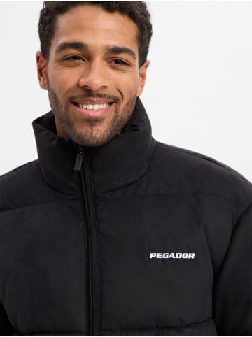 PEGADOR Jacke Sidan in schwarz