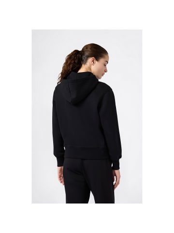Champion Longsleeve Full Zip Hoodie Sweatshirt in Schwarz
