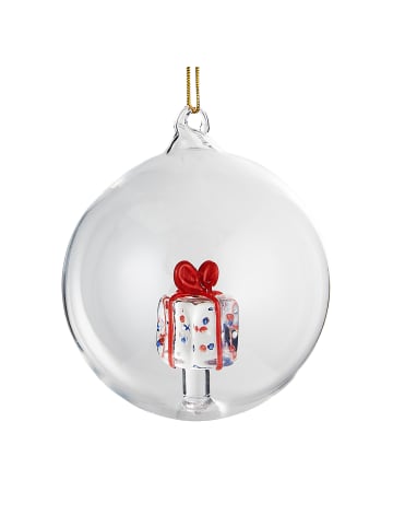 Butlers Glaskugel HANG ON Geschenk in Transparent