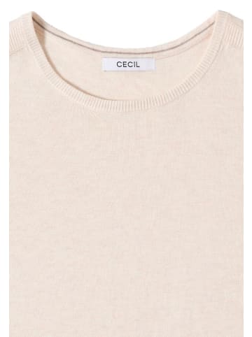 Cecil Pullover in oat milk beige melange