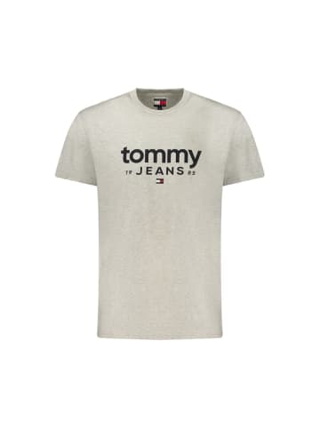 Tommy Hilfiger Grau Herren T-Shirt aus Baumwolle