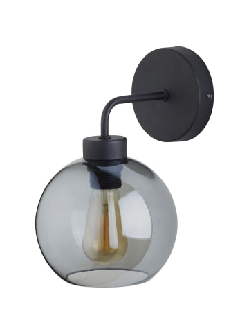 Licht-Erlebnisse Wandlampe in Schwarz Graphit