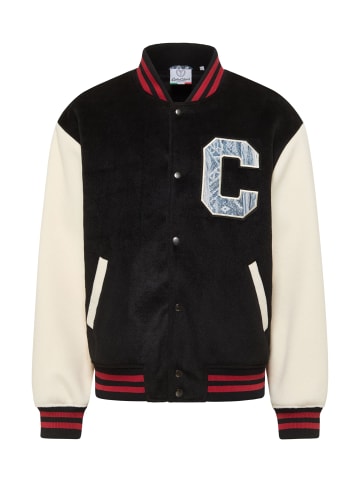 Carlo Colucci Sweatjacke Faye in Schwarz