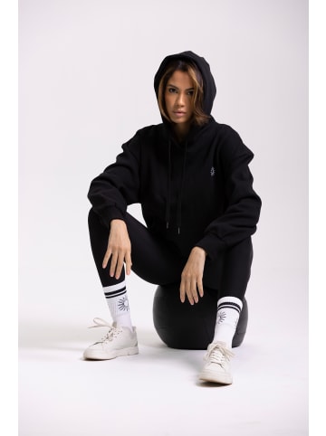 Onamaste Kapuzen-Hoodie Tara in Schwarz