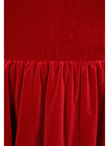 NAEMI Women Dress in Cherry Red