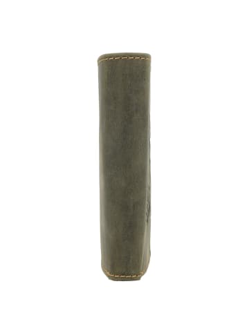 Greenburry Vintage Geldbörse Leder 9.5 cm in wild boar