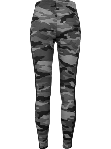 Urban Classics Leggings in Grau Flecktarn