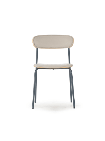 CALICOSY 2er-Set Stoelen AYA  in Beige  - (W) 52  x (H) 78  x (L) 45,5  cm