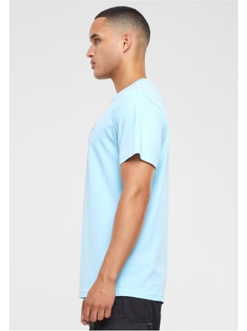 Mister Tee T-Shirt "Good Vibes Drink Tee EMB" in Blau