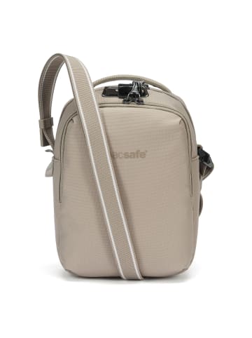 Pacsafe Pacsafe V Mini Bag Umhängetasche RFID Schutz 17 cm beige