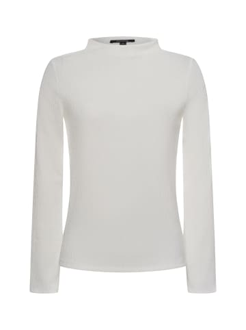 comma Langarmshirt in ecru