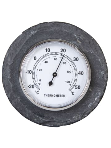 Esschert Design Gartenthermometer in grau/weiß