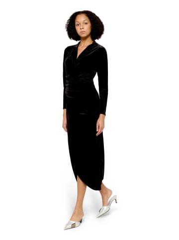 Vera Mont Abendkleid mit V-Ausschnitt in Schwarz