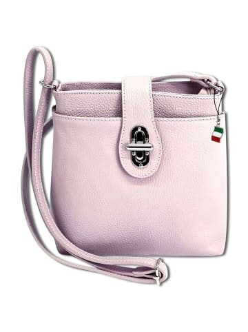Florence Florence Umhängetasche Leder lila ca. 22cm