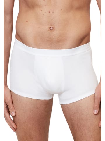 Marc O´Polo Bodywear Retro Short / Pant Iconic Rib Organic Cotton in Weiß