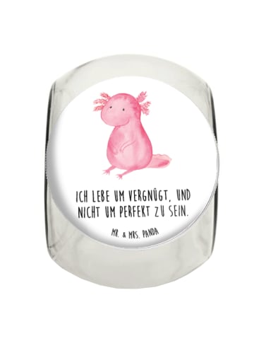 Mr. & Mrs. Panda Kaffeedose Axolotl Niedlich mit Spruch in Weiß