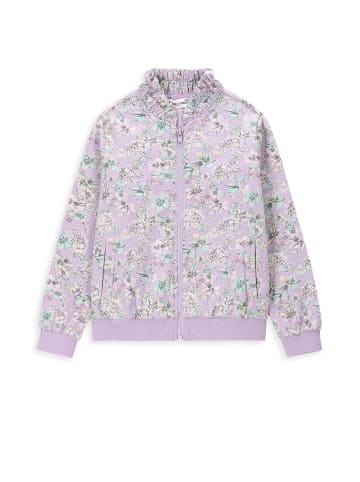 Coccodrillo Sweatshirt mit Reißverschluss in violett