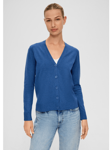 s.Oliver Strickjacke langarm in Blau