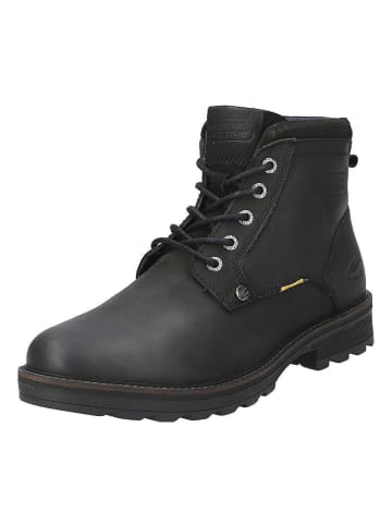 Camel Schnürstiefeletten in schwarz