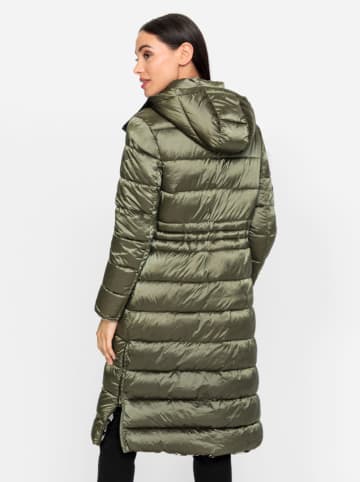 Heine Steppmantel in khaki