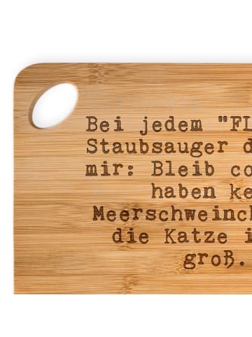 Mr. & Mrs. Panda Frühstücksbrettchen Bei jedem "FLUB" vom... mit... in Braun