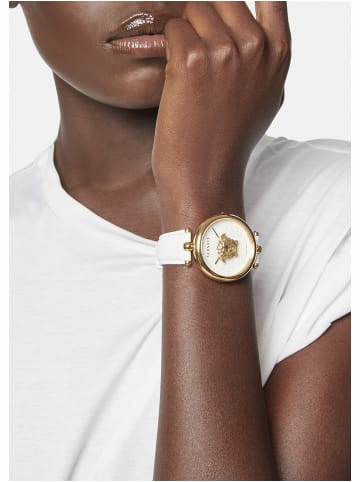 Versace Analoguhr für Damen in Weiß
