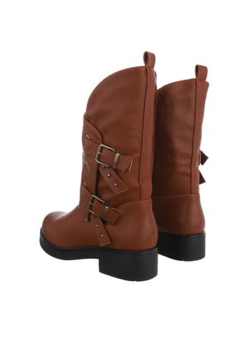 Ital-Design Stiefel in Camel