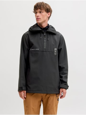 Jack & Jones Anorak in Black Beauty