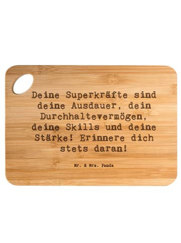 Mr. & Mrs. Panda Holzbrett Spruch Sportliche Wettkämpfe Superkrä... in Braun