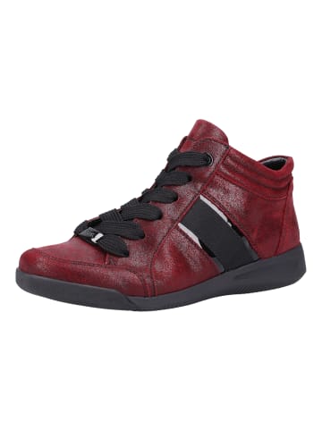 ara Sneaker in Rot/Schwarz