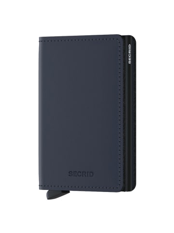 Secrid Matte Slimwallet - Geldbörse RFID 6.8 cm in night blue