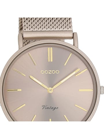 Oozoo Analog-Armbanduhr Oozoo Vintage Series braun mittel (ca. 36mm)