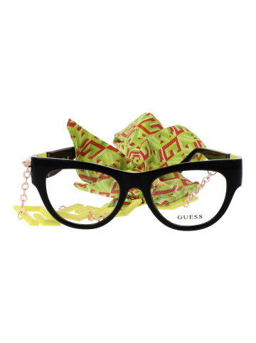 Guess Damen Optische Fassungen Katzenauge Schwarz