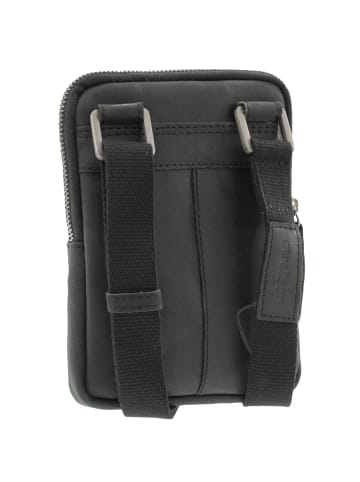 Strellson Richmond Brian Umhängetasche Leder 13 cm black
