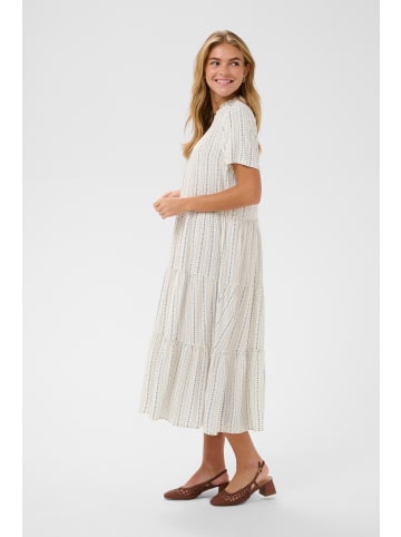 SAINT TROPEZ Kleid EdaSZ A-shape in Ice Vallarta Flower Stripes