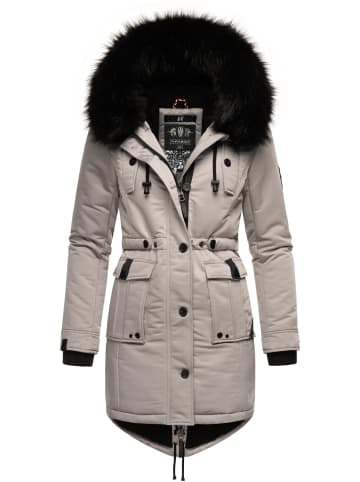 Navahoo Wintermantel Luluna Prc in Zinc Grey
