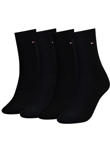 Tommy Hilfiger Socken 4er Pack in Schwarz