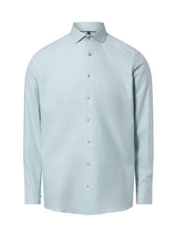 Finshley & Harding Hemd in grün weiß - 0013