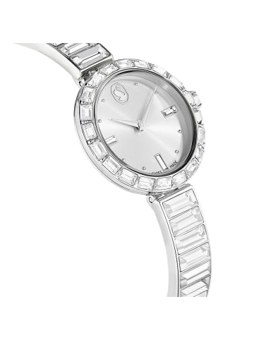 Swarovski Analoguhr für Damen in silber