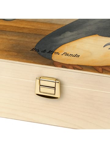 Mr. & Mrs. Panda Teebeutel Aufbewahrung Wenn Papa es nicht repar... in Weiß