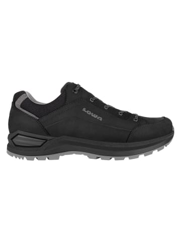 LOWA Trekkingschuhe low in schwarz