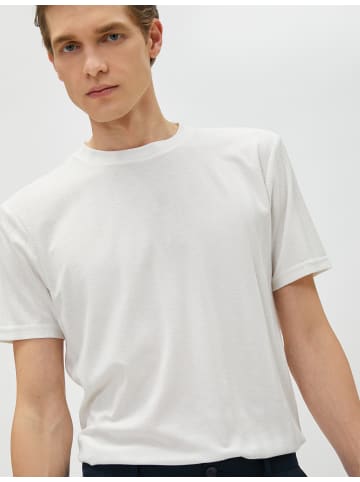 KOTON T-shirt in Weiß