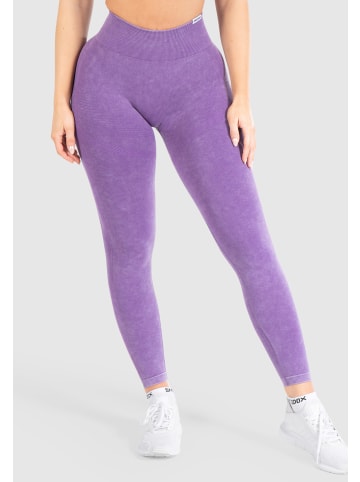 SMILODOX Leggings Batik Acid Scrunch in Lila